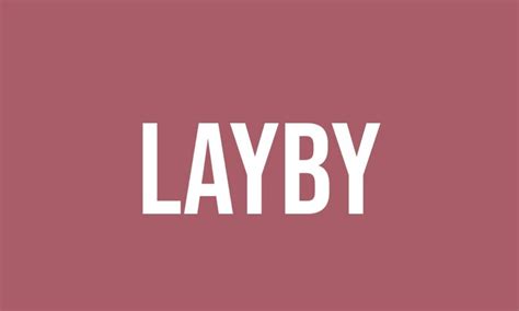 does myer layby